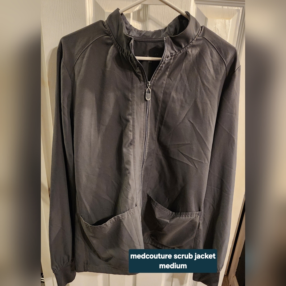 Med Couture Women's Gray Lightweight Jacket